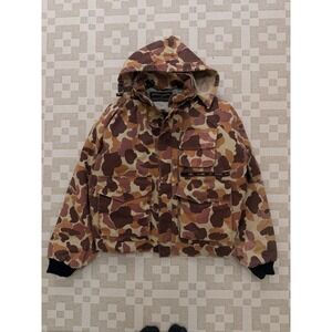 Vintage Gamehide Camo Coat Jacket Men's XL 3 In 1 Frog Duck Hunting Waterproof